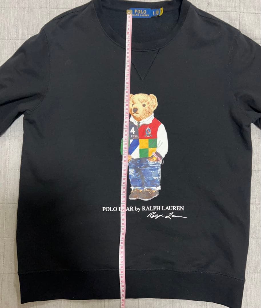 Polo Ralph Lauren スウェット ポロベア ブラック L