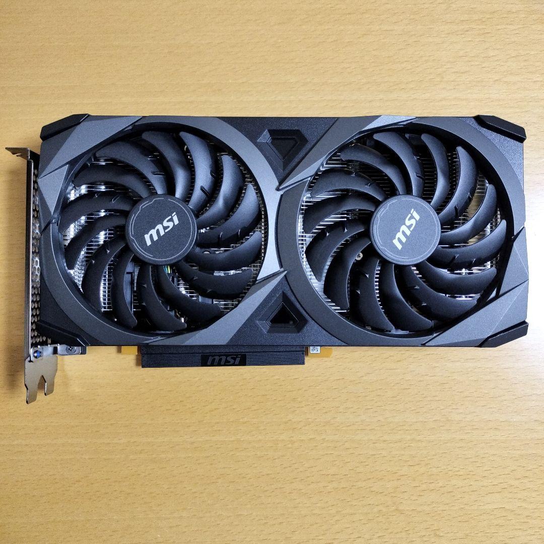 (ほぼ新品)MSI GeForceRTX3060 VENTUS2X 12G OC