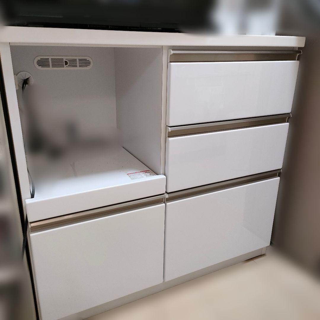 キッチンカウンター 食器棚 90cm