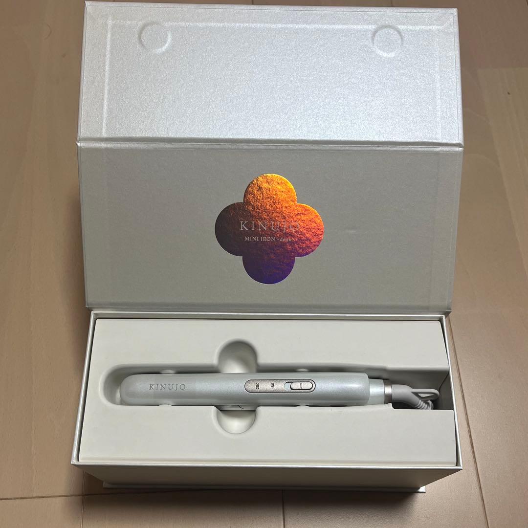 KINUJO 絹女 ストレートヘアアイロン ミニアイロン