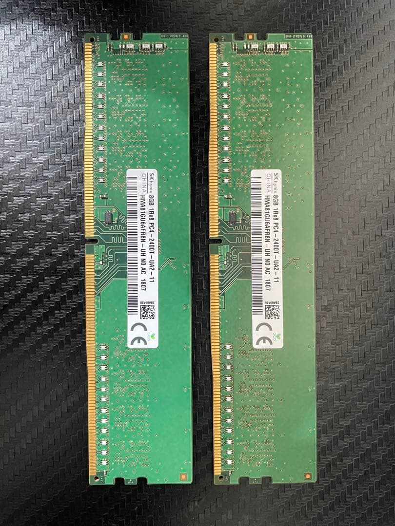 SK hynix DDR4 2400 8GB×2枚デスクトップ用メモリ