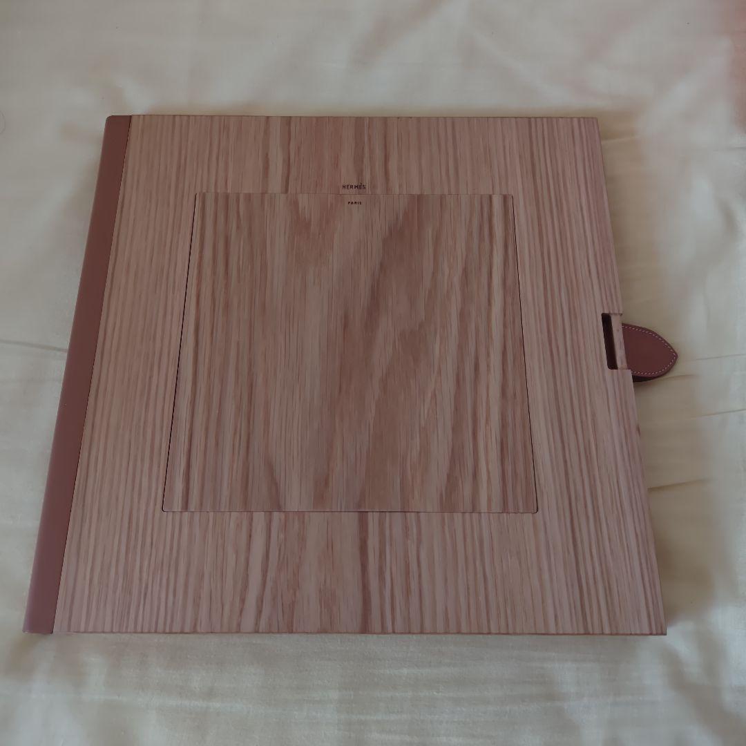 【レア・未使用】エルメス　ウッド　フォトフレーム TGM MM PM 3点セット
