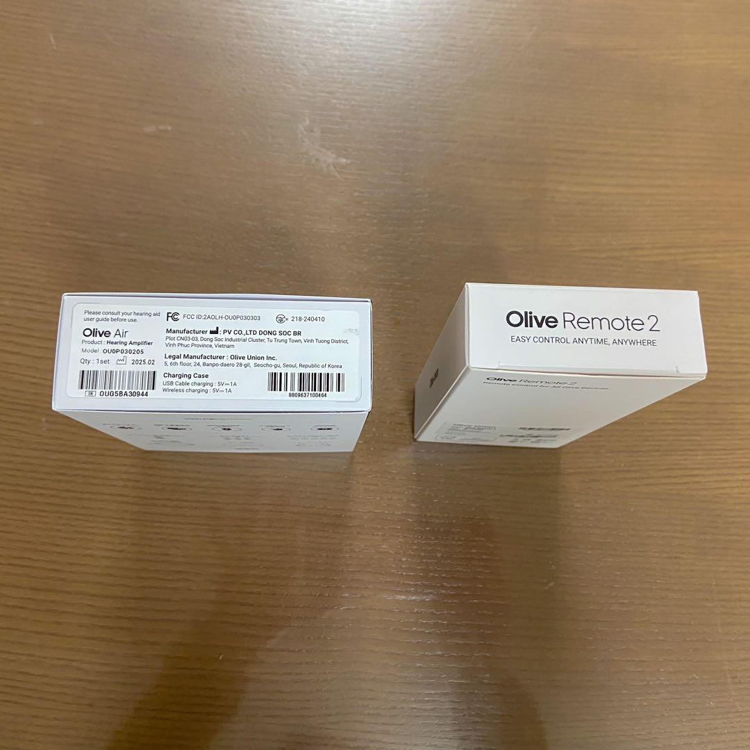 集音器　オリーブエアー　調整リモコン付き