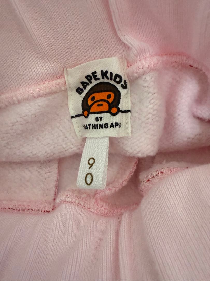 BAPE KIDS 半ズボン 90サイズ ピンク迷彩