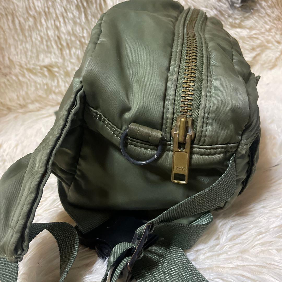PORTER タンカー セージグリーン ショルダーバッグ
