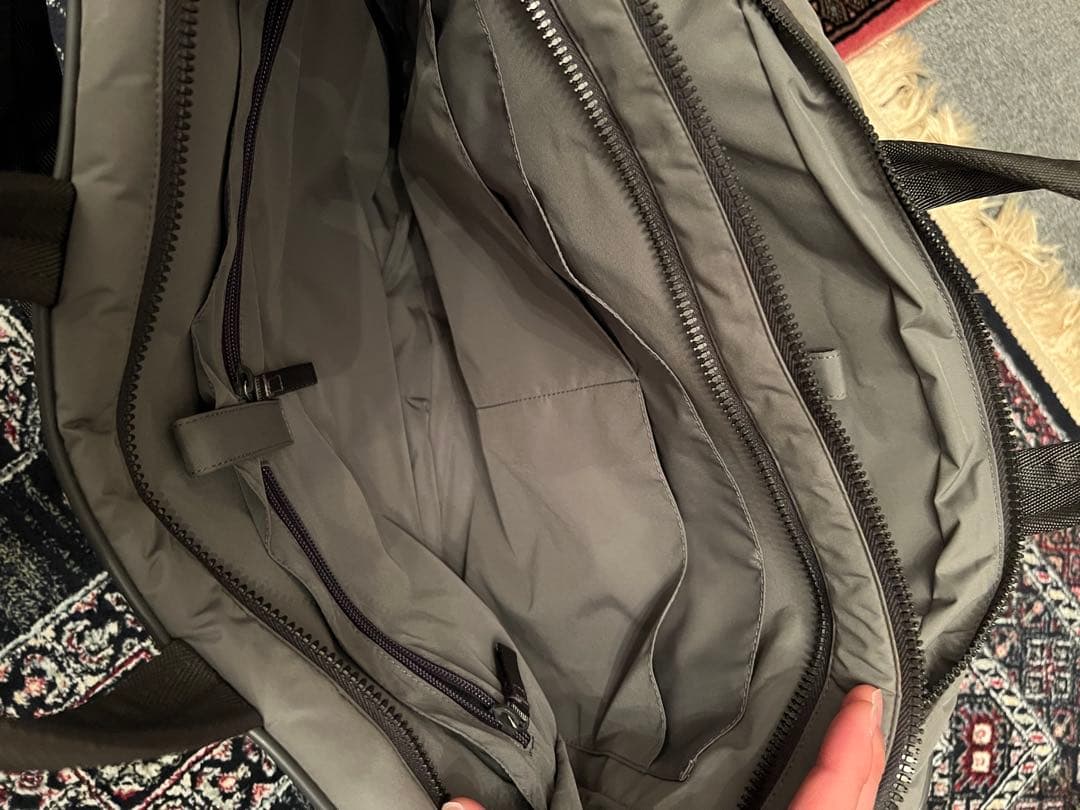 PRADA プラダスポーツ　グレー ナイロン ショルダーバッグ