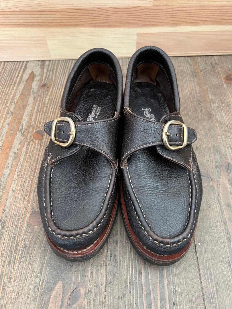 ラッセルモカシン モンクストラップ モカシン