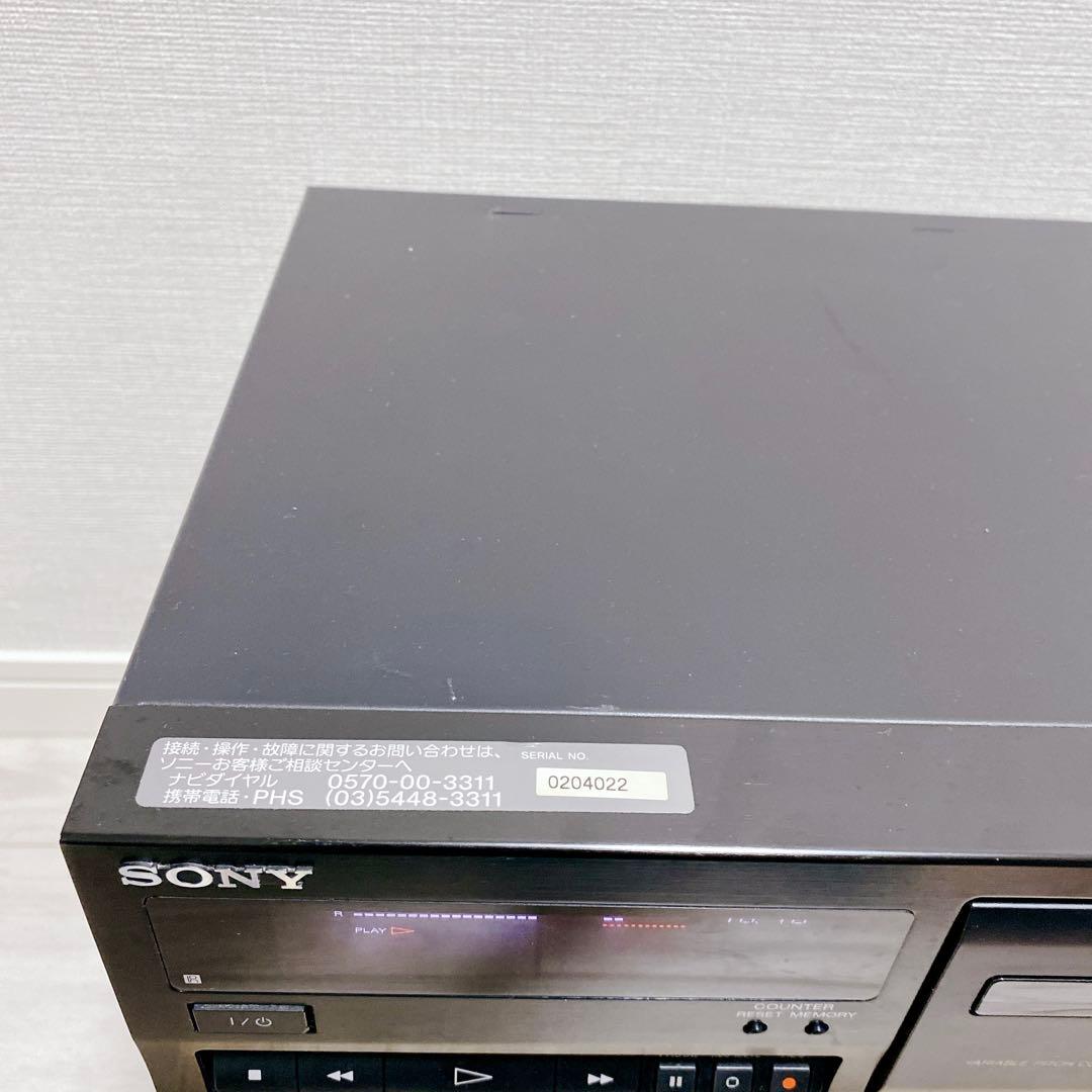【希少】 SONY TC-RX2000T 3スピード シングルカセットデッキ