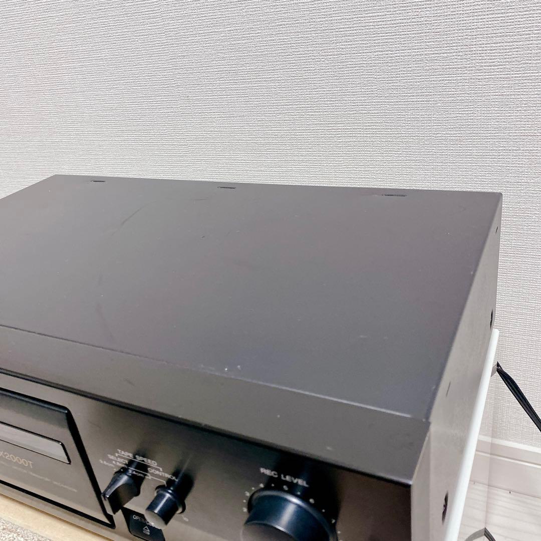 【希少】 SONY TC-RX2000T 3スピード シングルカセットデッキ