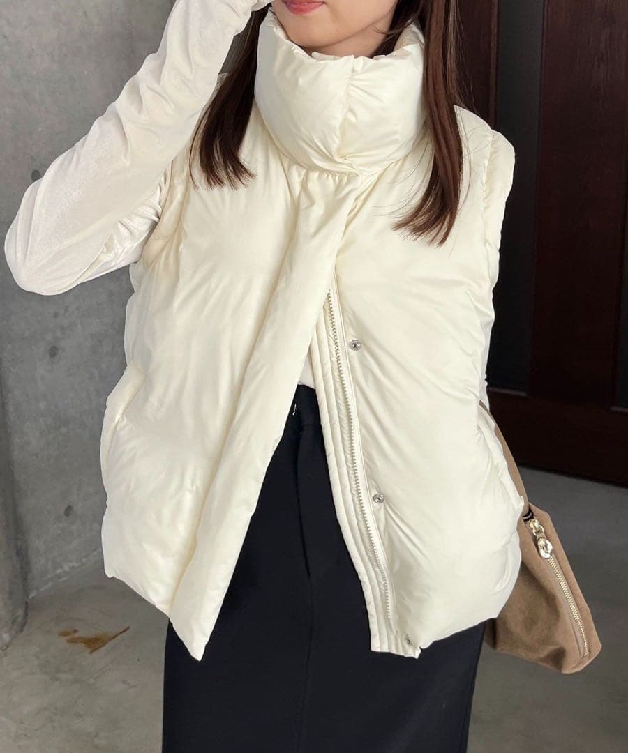 新品　CAPRICIEUX LE'MAGE 2WAY中綿パフジャケット　ベスト