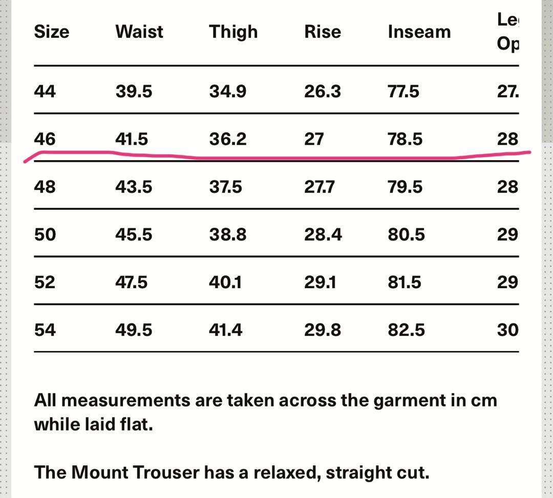 [46] OUR LEGACY mount trouser カーゴパンツ