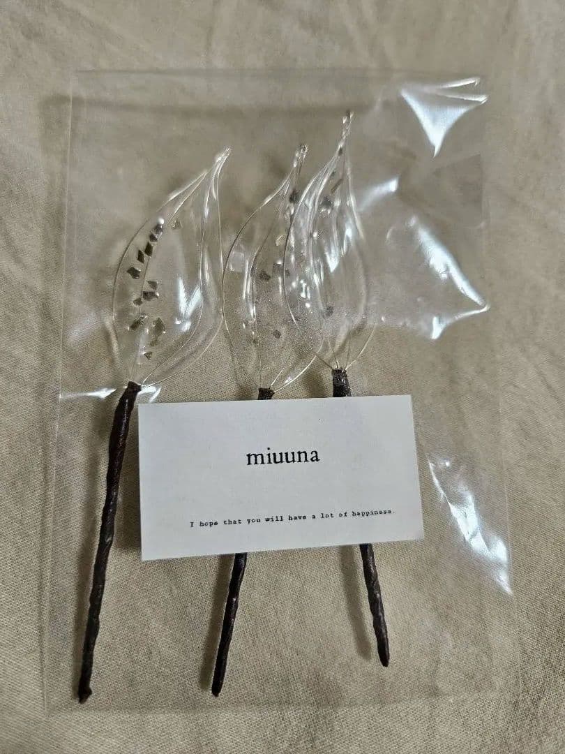 miuuna フラワー ヘアピン セット