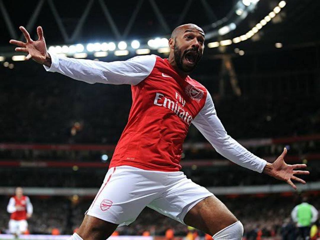 【証明書付き・直筆サイン入りユニフォーム】ティエリアンリ アーセナル