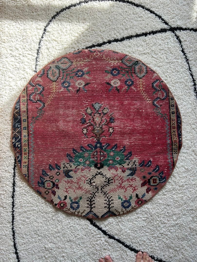 トルコラグ　円形