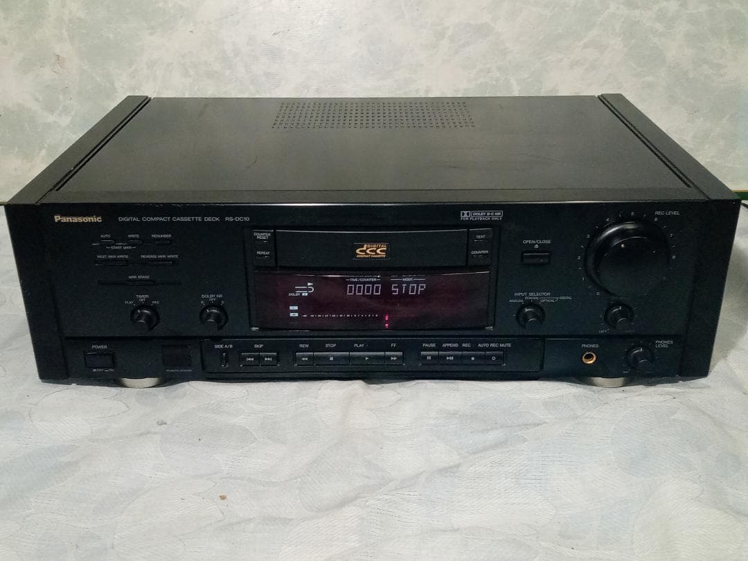ス*ラ様 パナソニック RS-DC10 DCCデッキ ジャンク品 リモコン無