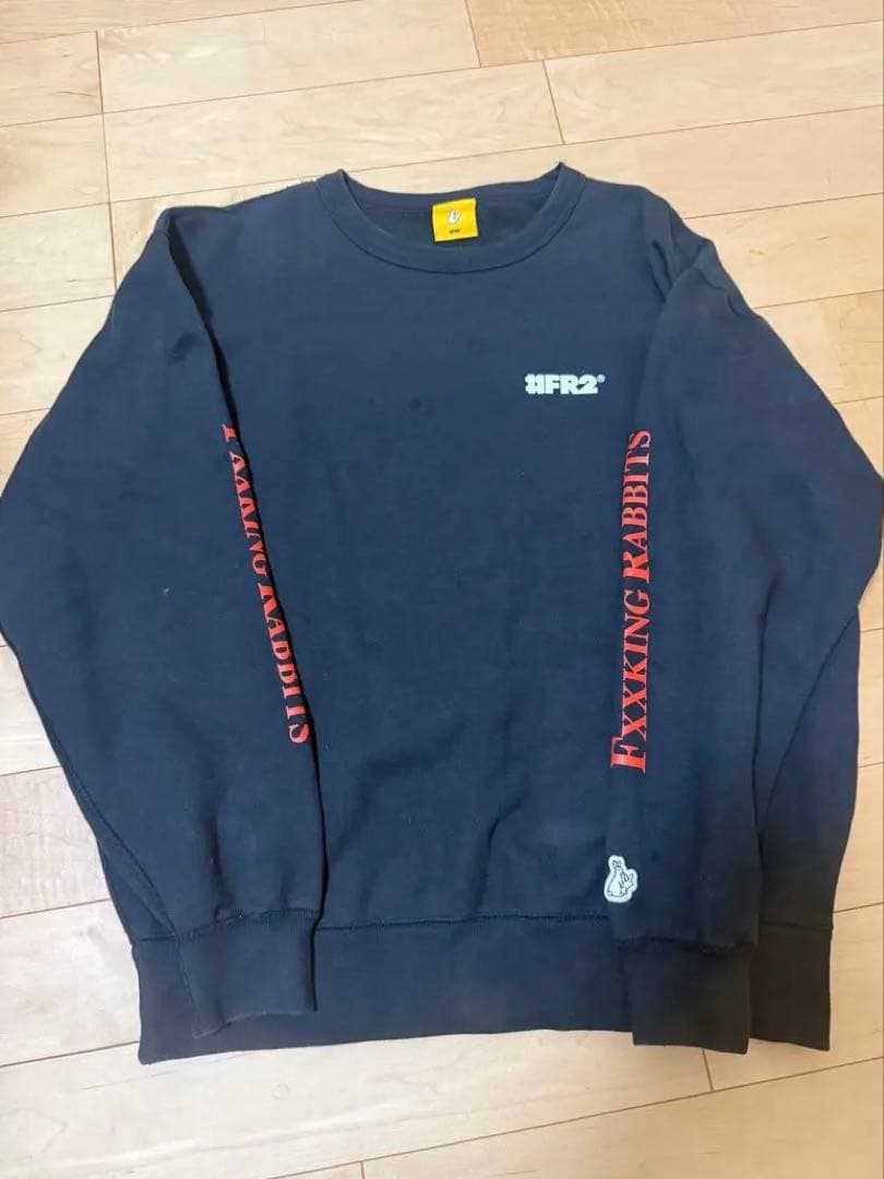 FR2 Fxxking Rabbits NO SMOKING スウェットシャツ
