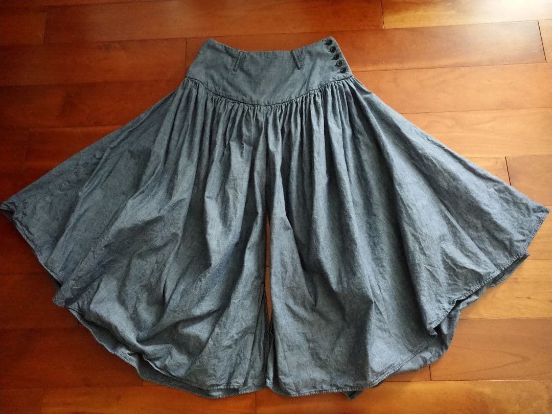 美品 00 キャピタル KAPITAL IDG シャンブレー アミッシュパンツ