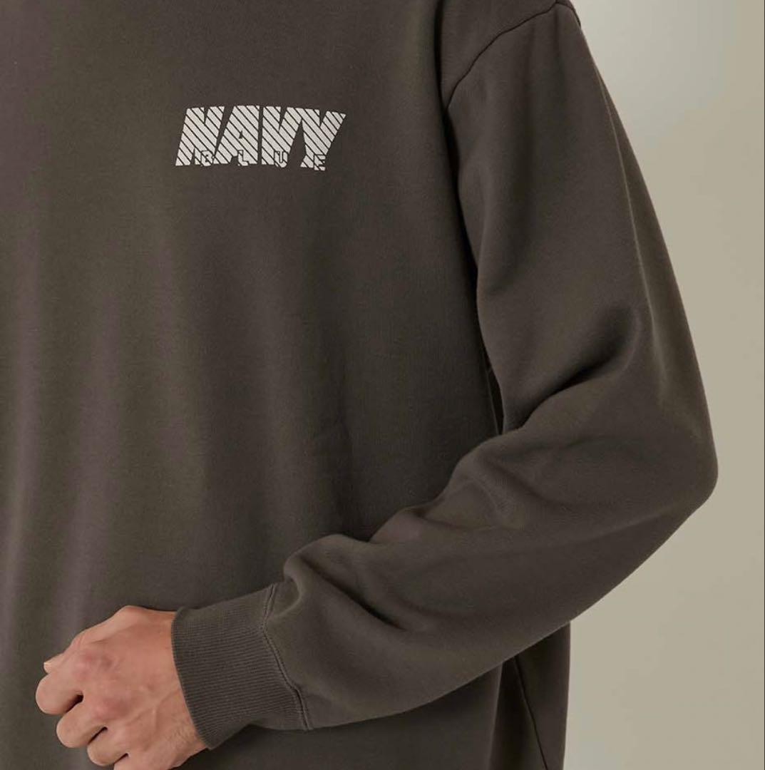 BLUE BLUE NAVY BLUE トレーニング クルーネックスウェット