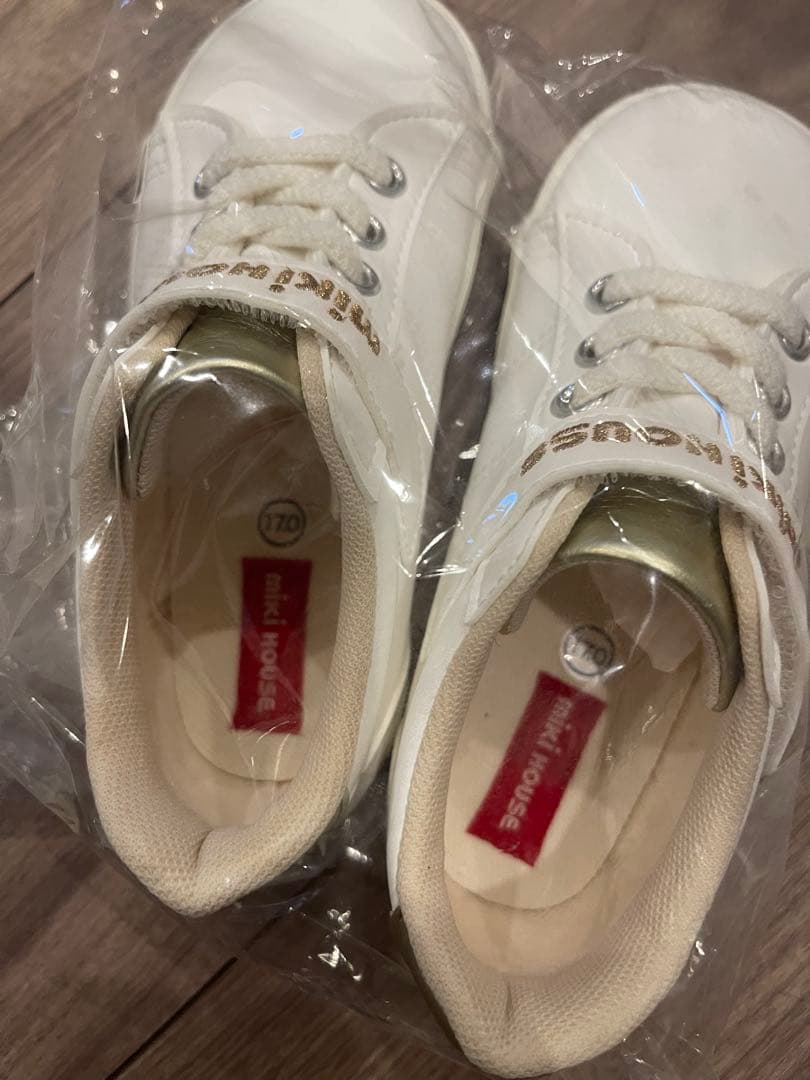 ミキハウス ゴールドレーベル　スニーカー　17.0㎝