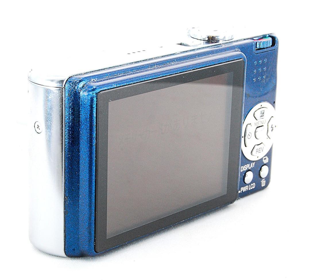 【美品/元箱】Panasonic LUMIX FX7ブルー 動作確認済39308