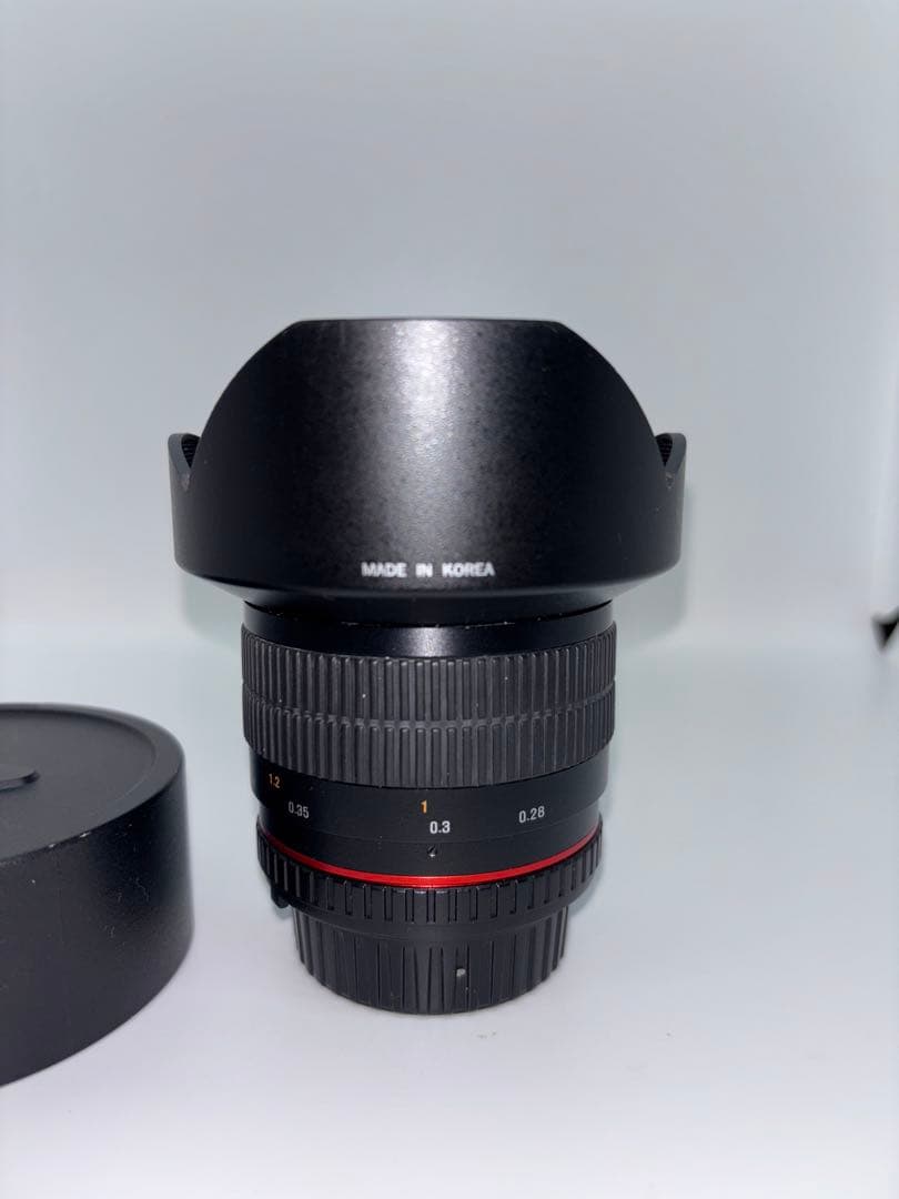 サムヤン 14mm F2.8 ED AS IF と角型フィルターホルダーセット
