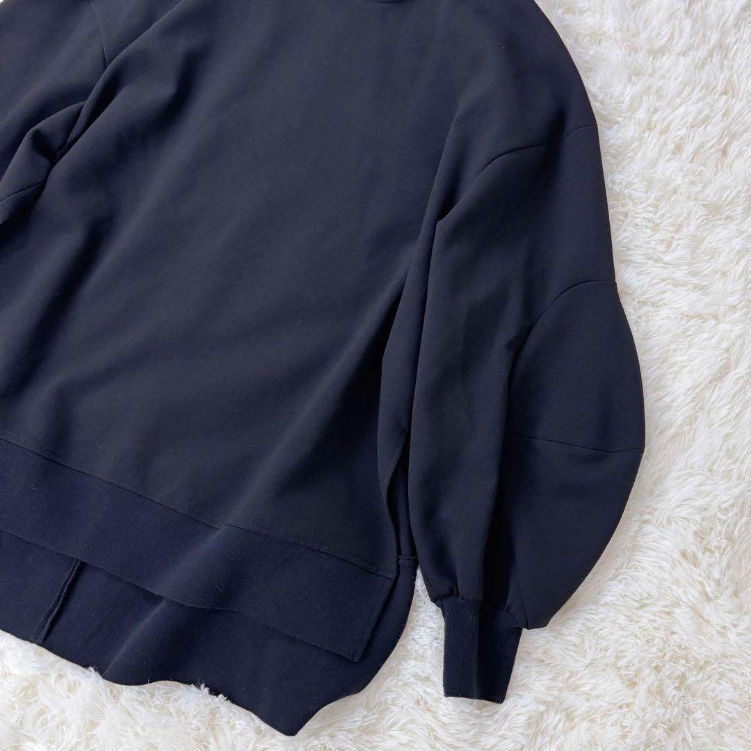 極美品◆2024 ENFOLD ソリッドスリーブプルオーバー 38