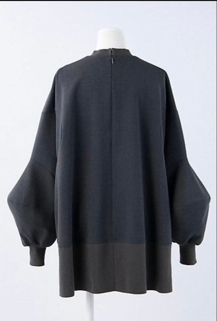 極美品◆2024 ENFOLD ソリッドスリーブプルオーバー 38