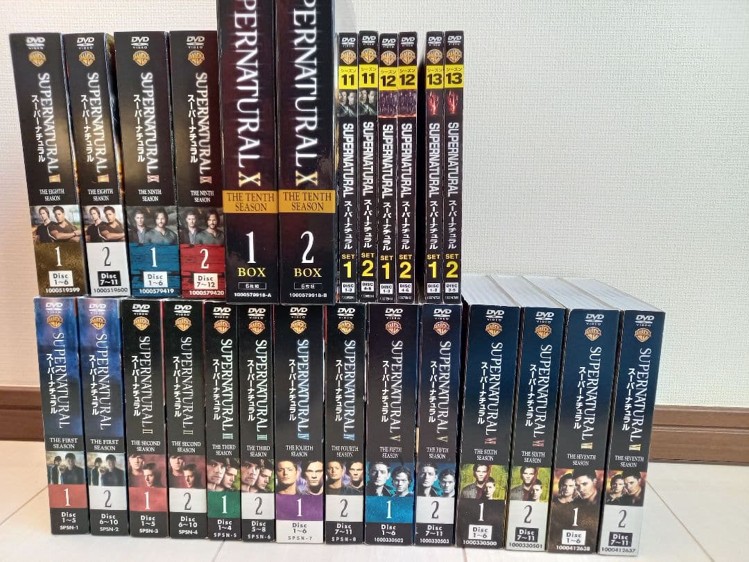 【DVD】SUPERNATURAL スーパーナチュラル 1-13 DVDセット