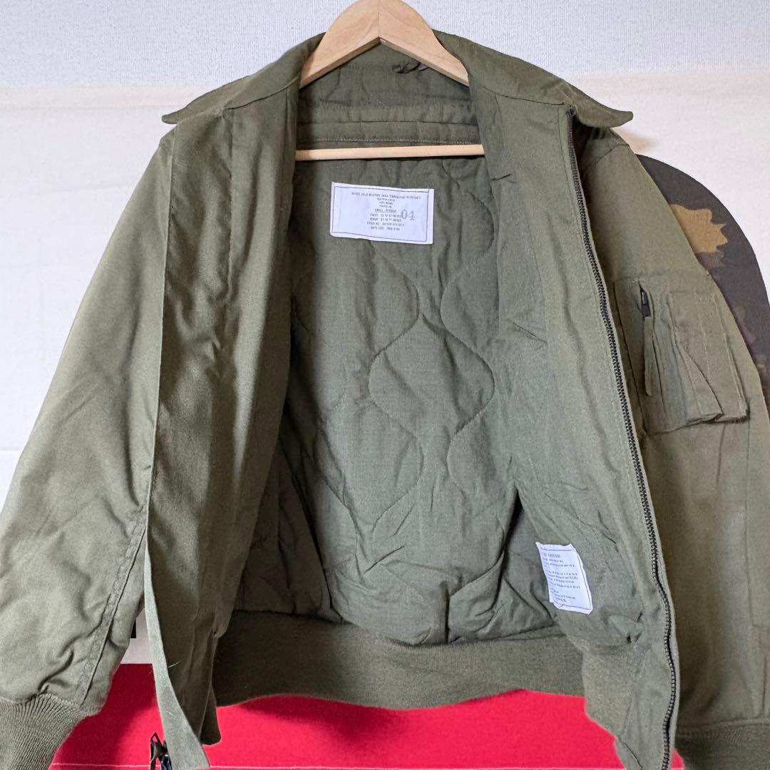 実物 90s US ARMY CVC タンカースジャケット サイズS 状態良好