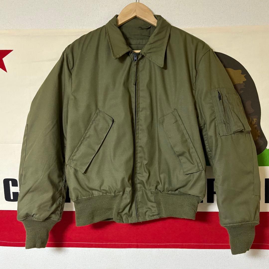 実物 90s US ARMY CVC タンカースジャケット サイズS 状態良好