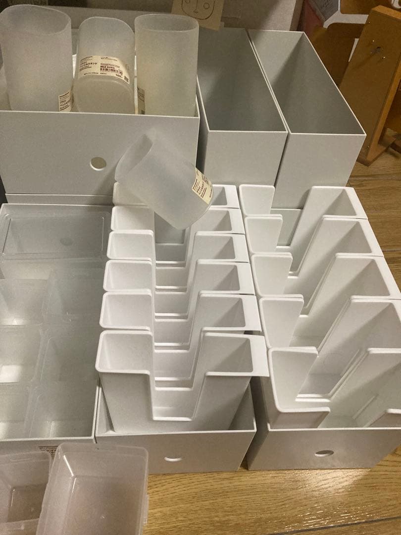 無印良品　ファイルボックス　ポリエステル　ソフトボックス　まとめ売り　100均