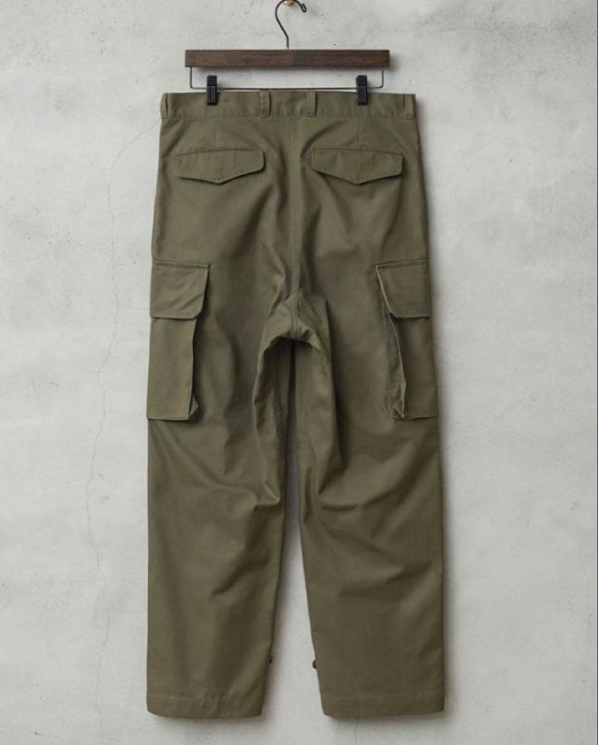 フランス軍M-47カーゴパンツ後期型HBT WA