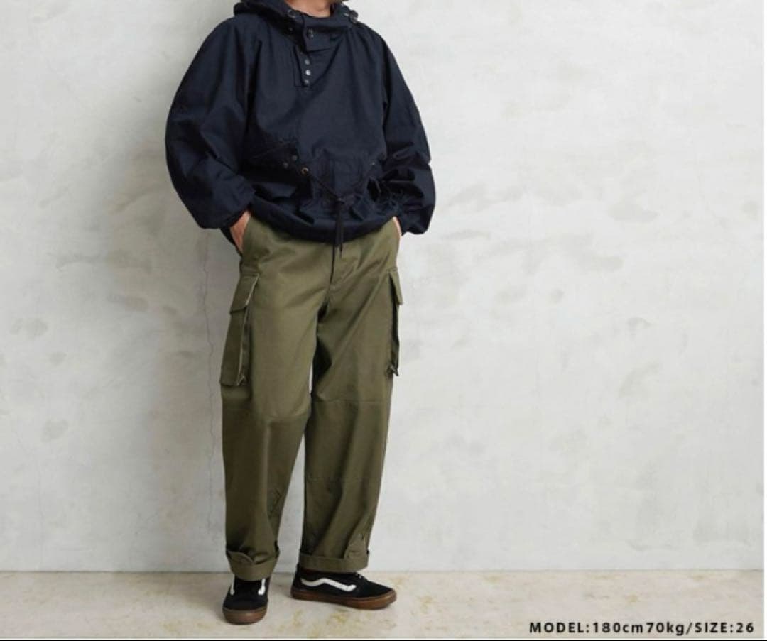 フランス軍M-47カーゴパンツ後期型HBT WA