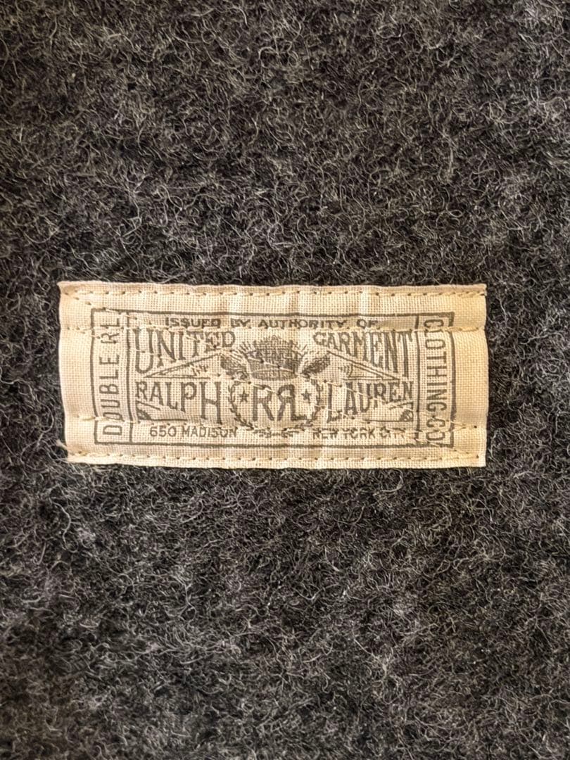 RRL ビーチクロスベスト／ジレ グレー