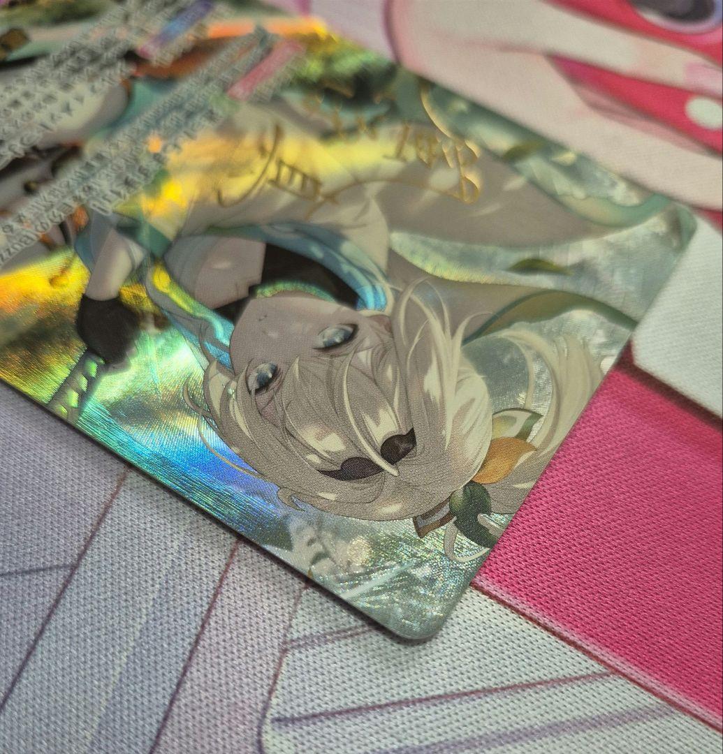 ホロライブカードゲーム アヤカシヴァーミリオン 風真いろは SEC サインカード