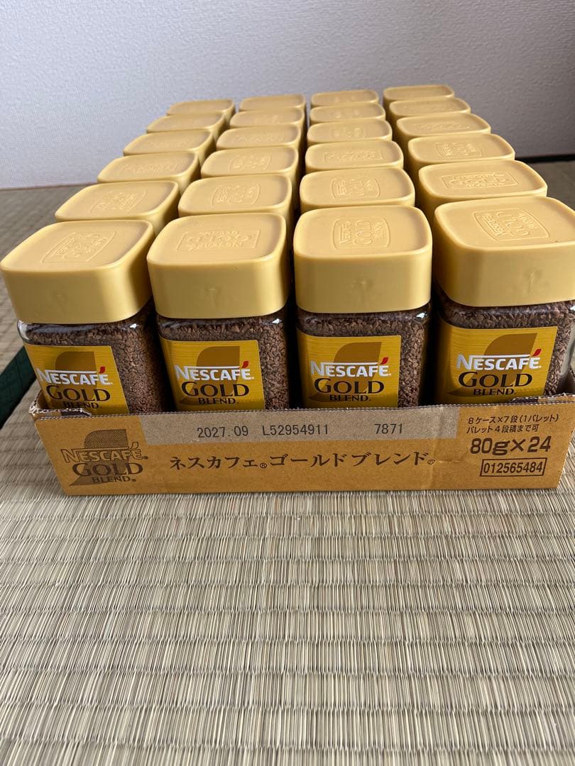 12月16日まで　ネスカフェ ゴールドブレンド 80g 24本セット 1ケース