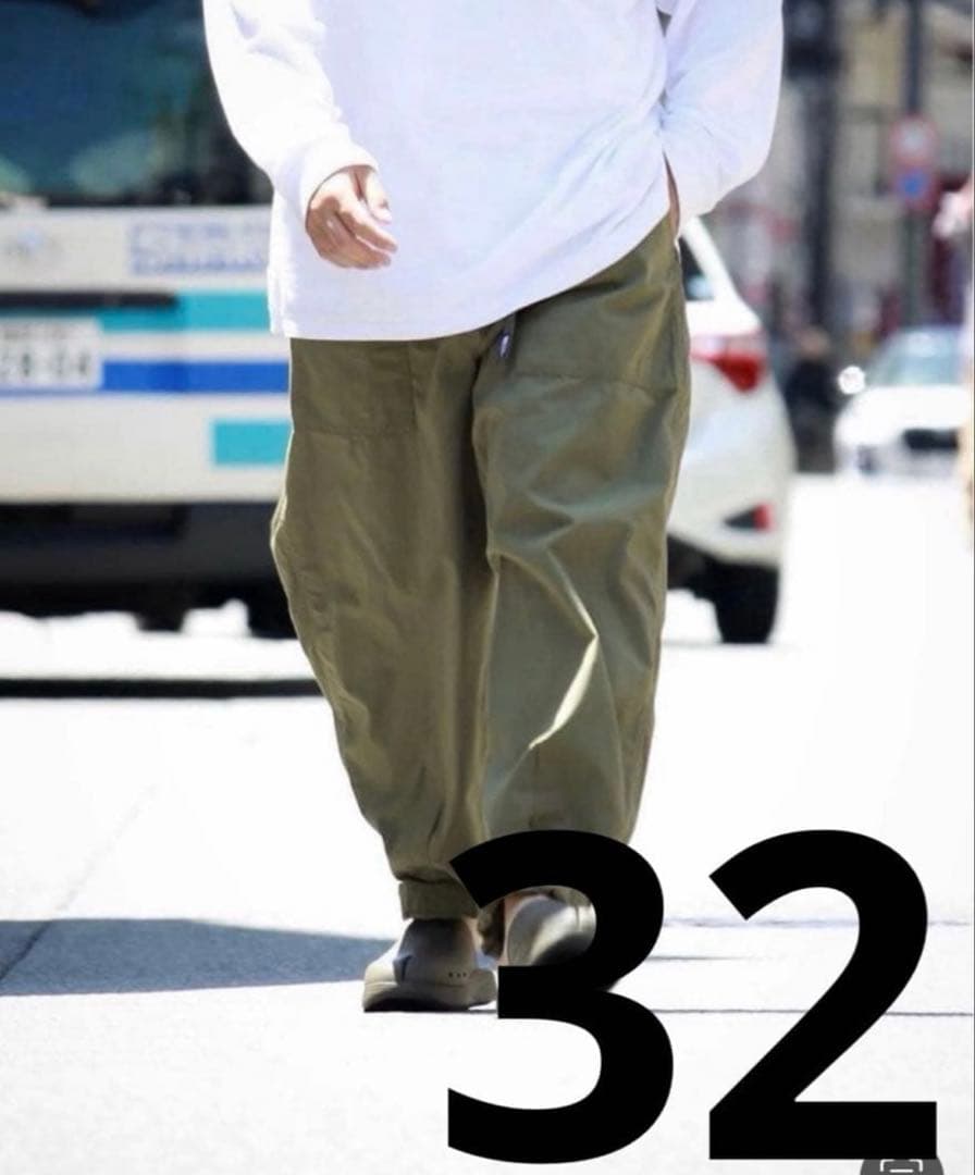 ノースフェイスパープルレーベル　リップストップワイドクロップドパンツ