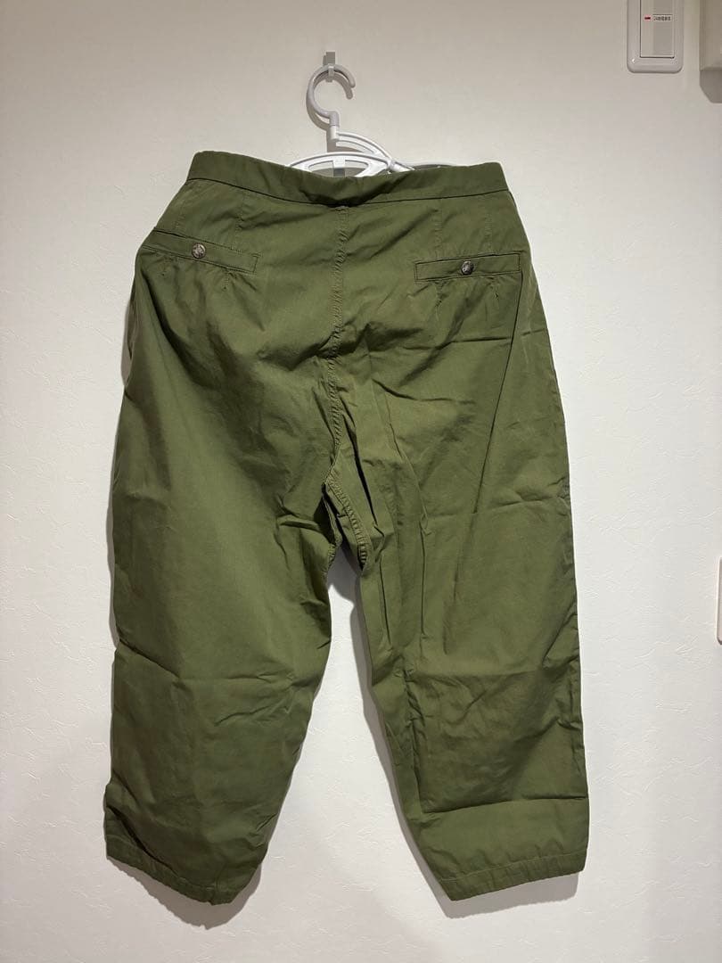 ノースフェイスパープルレーベル　リップストップワイドクロップドパンツ