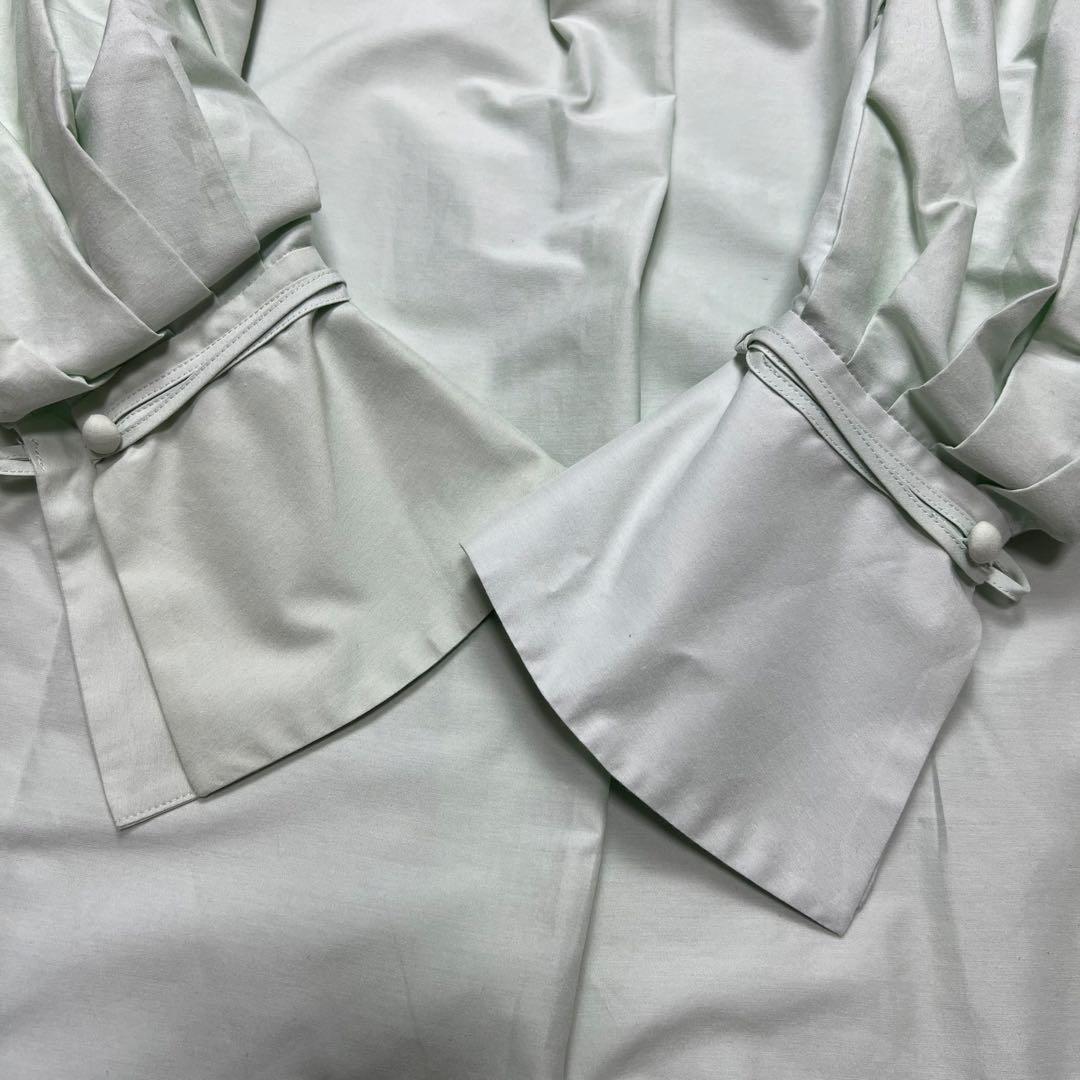 【試着のみ】近年品　マメクロゴウチ　ワンピース　ドレス　23SS マキシ丈　S