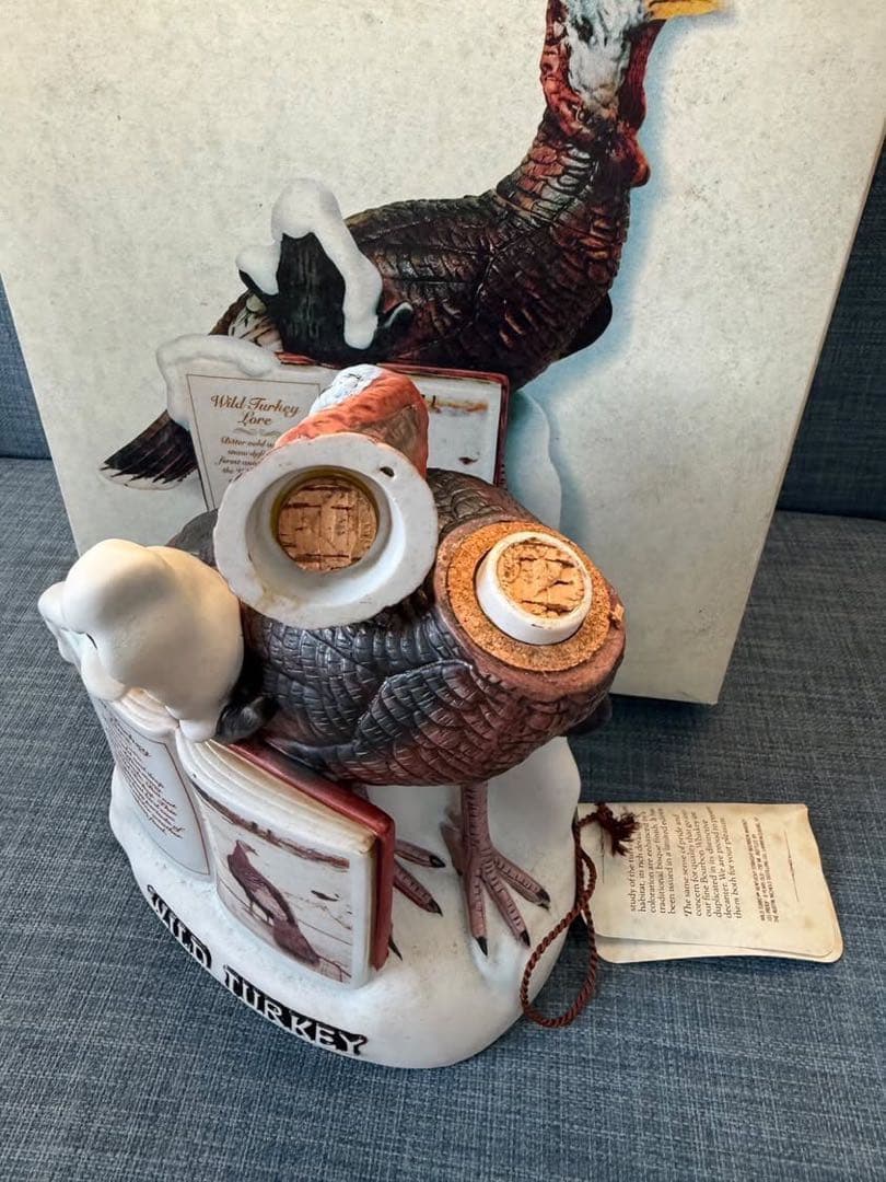 Q10099 希少! WILD TURKEY ワイルドターキー 七面鳥 陶器