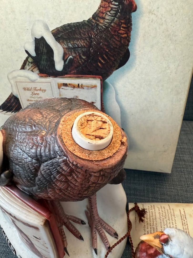 Q10099 希少! WILD TURKEY ワイルドターキー 七面鳥 陶器