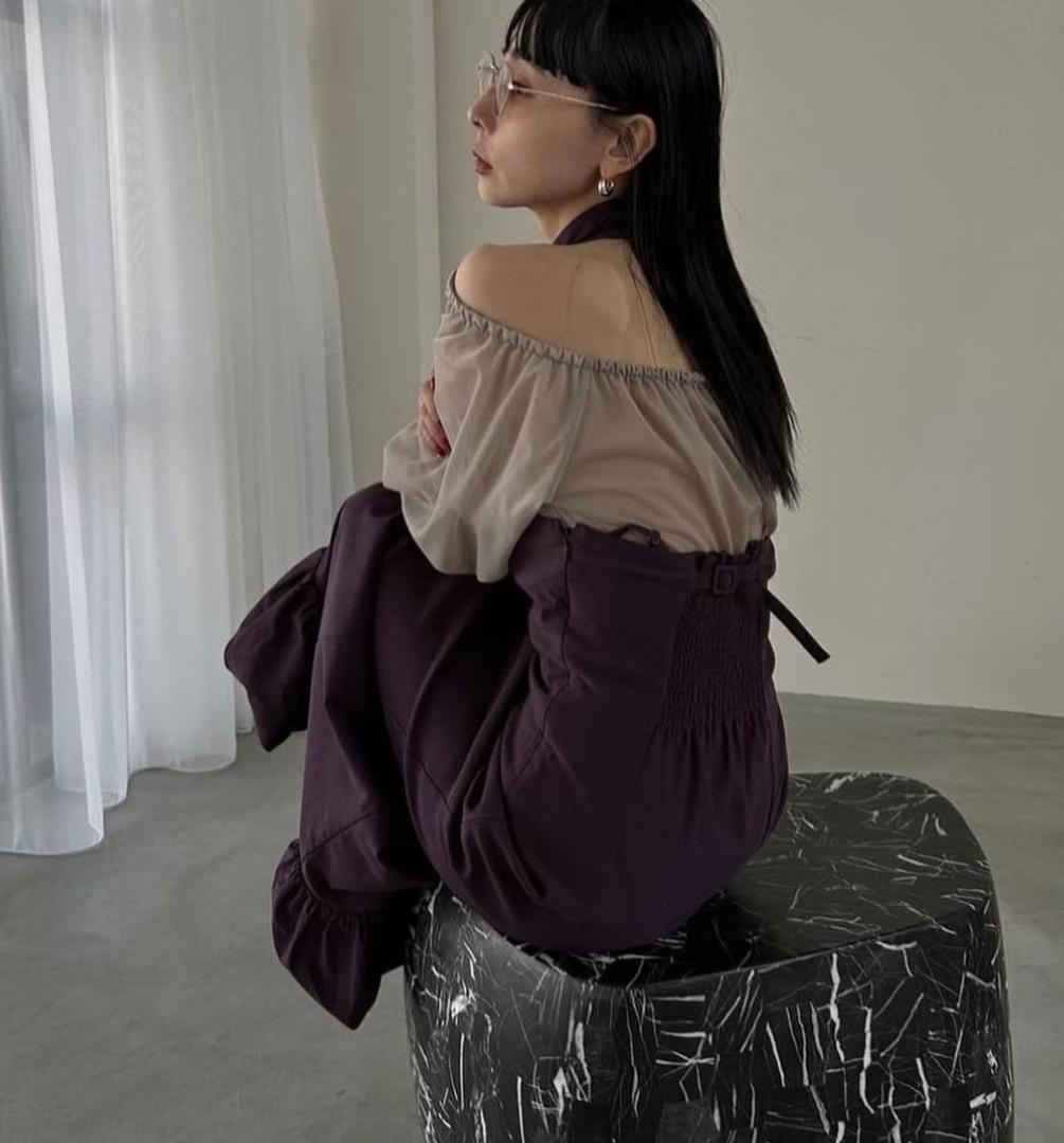 スーツ・フォーマル・ドレス Ameri Vintage LAYERED BALLOON HEM DRESS