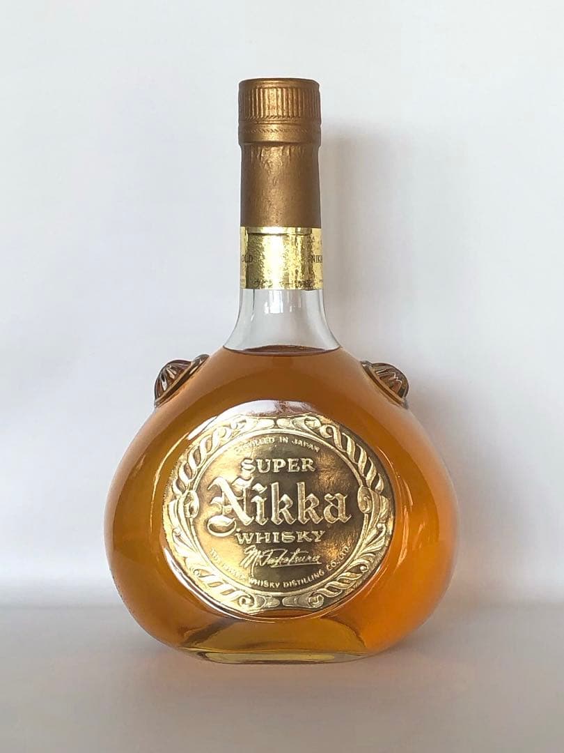 レア 特級 スーパーニッカ 突起 角ボトル ニッカ ウイスキー 未開栓