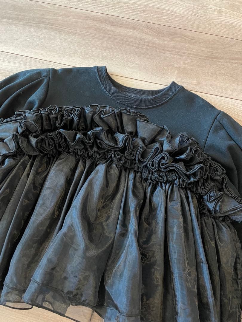 Bibiy. ANGELICA SWEATSHIRT チュールスウェット