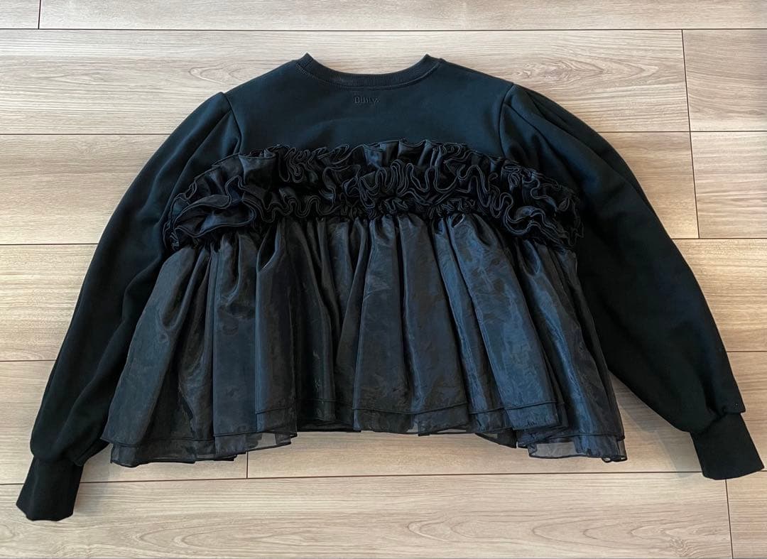 Bibiy. ANGELICA SWEATSHIRT チュールスウェット