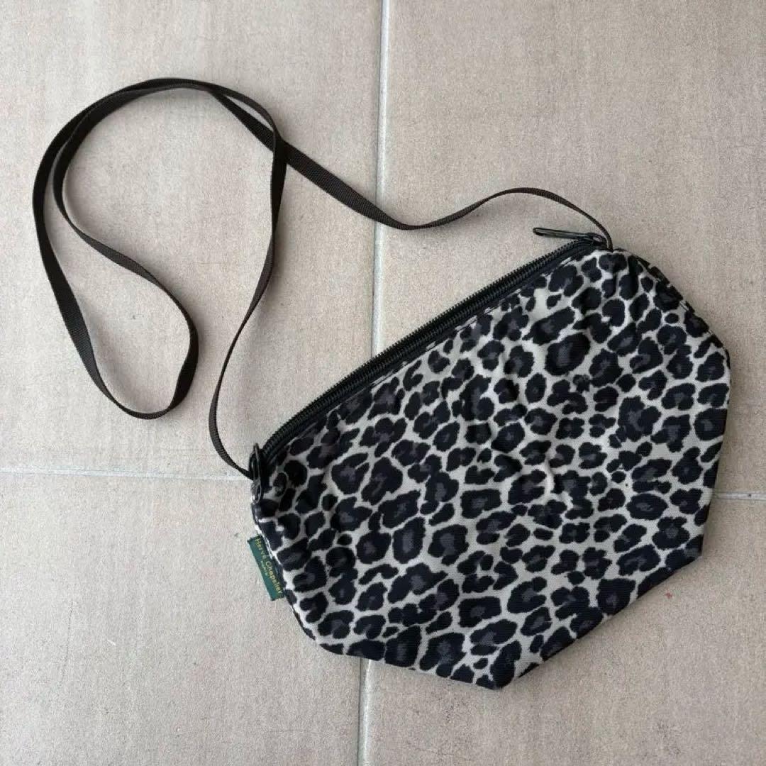 エルベシャプリエ 2885F ナイロン舟型ショルダーバッグS パンサーブラン