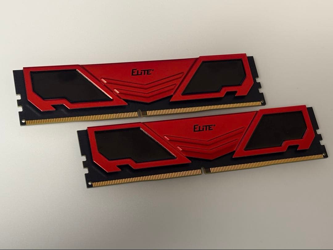 メモリー TeamElitePlus DDR4 3200MHz 16GB(8GB x 2)