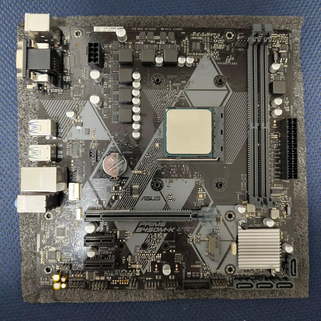 ASUS B450M-K マザーボード