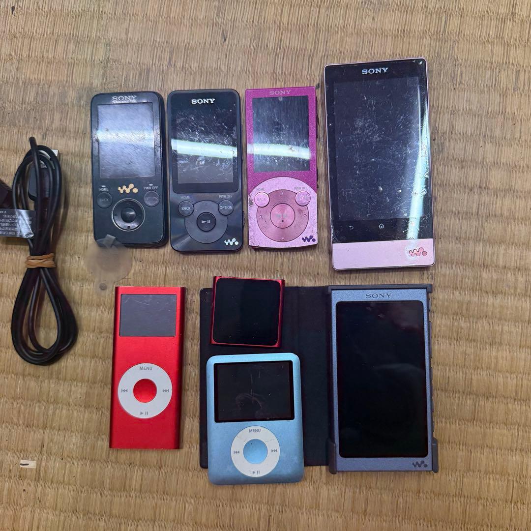 Sony ウォークマンとApple iPod セット