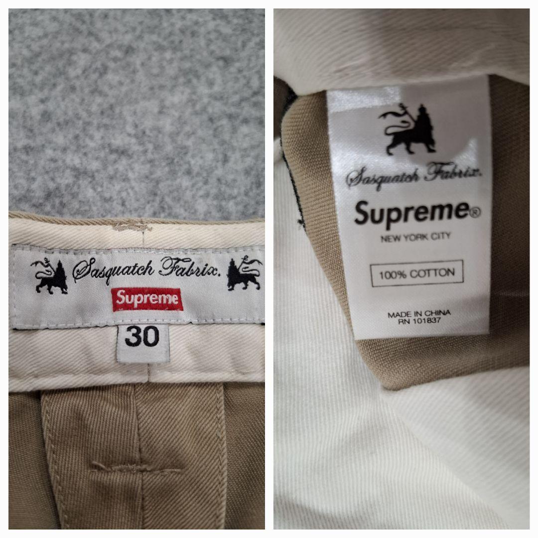 希少　シュプリーム　サスクワッチファブリック　チノパン　30